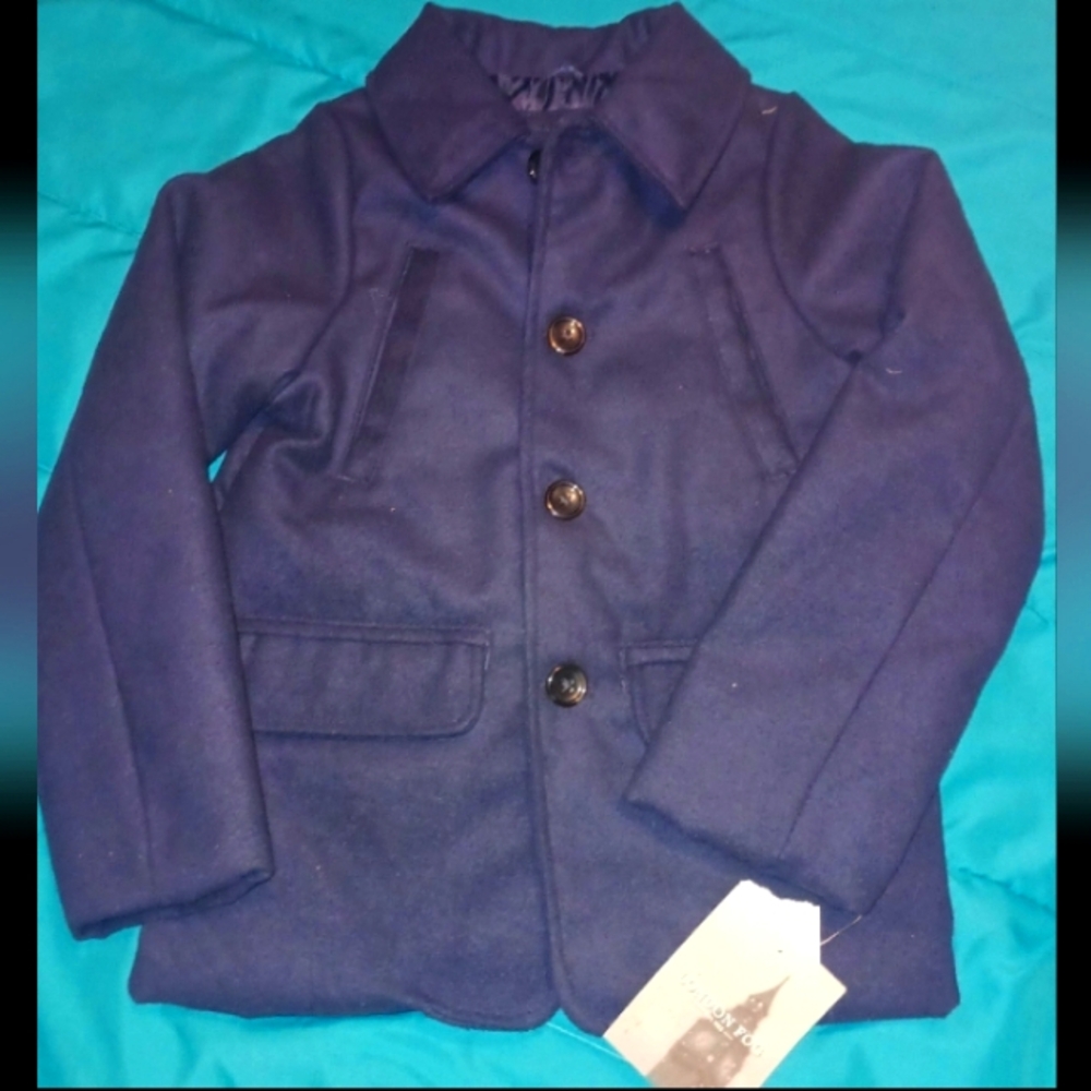 Kids Navy Blue Jacket